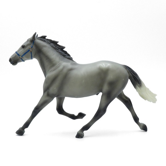VINTAGE BREYER Traditional Model No. 1150 Grey Standardbred Pacer Mold RETIRED - Picture 8 of 9